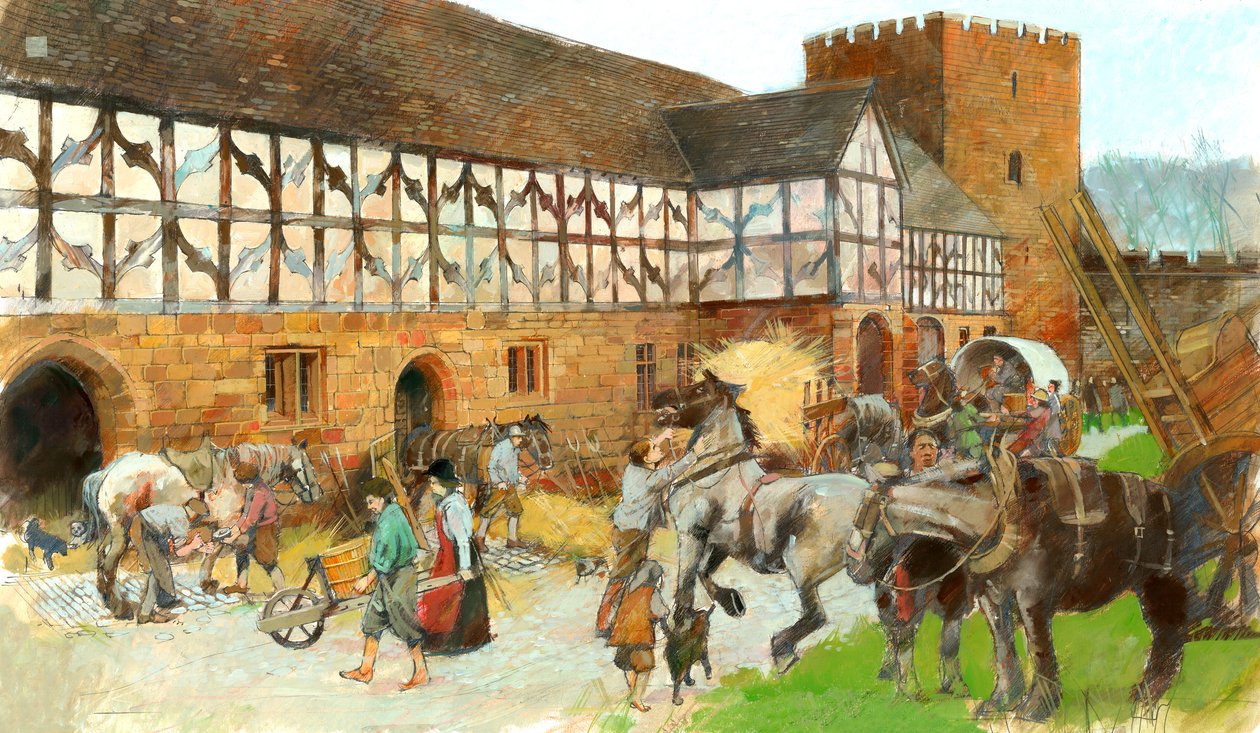 Kenilworth Castle Stables, c1990-2010 af Ivan Lapper