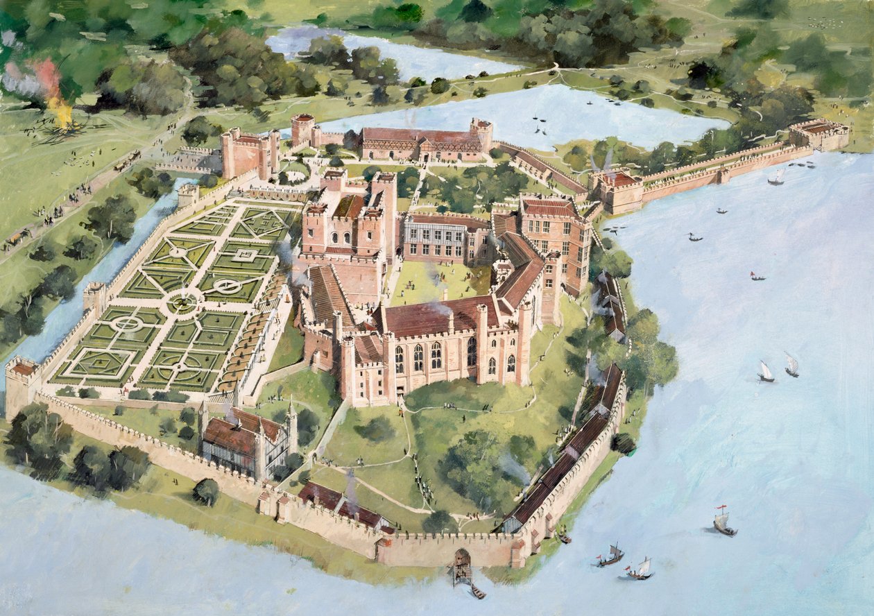 Kenilworth Castle, c1500-tallet, 1990-2010 af Ivan Lapper