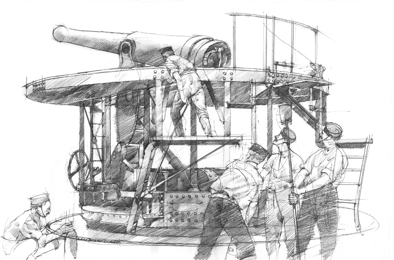 Pendennis Castle, c1884, c1990-2010 af Ivan Lapper