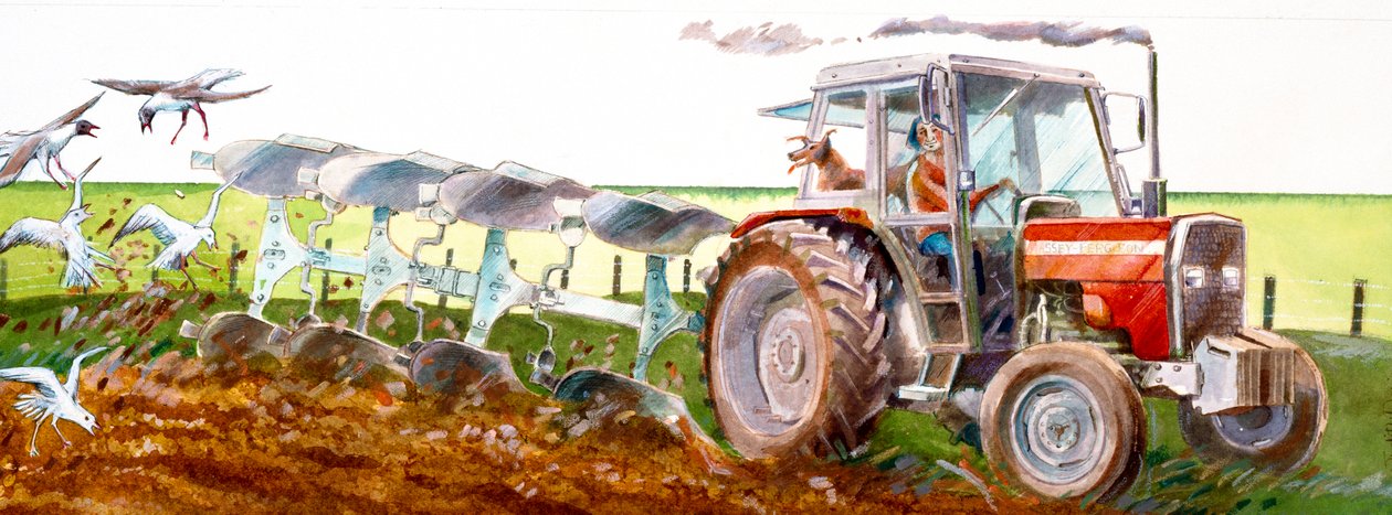 Pløjning, c2010 af Ivan Lapper