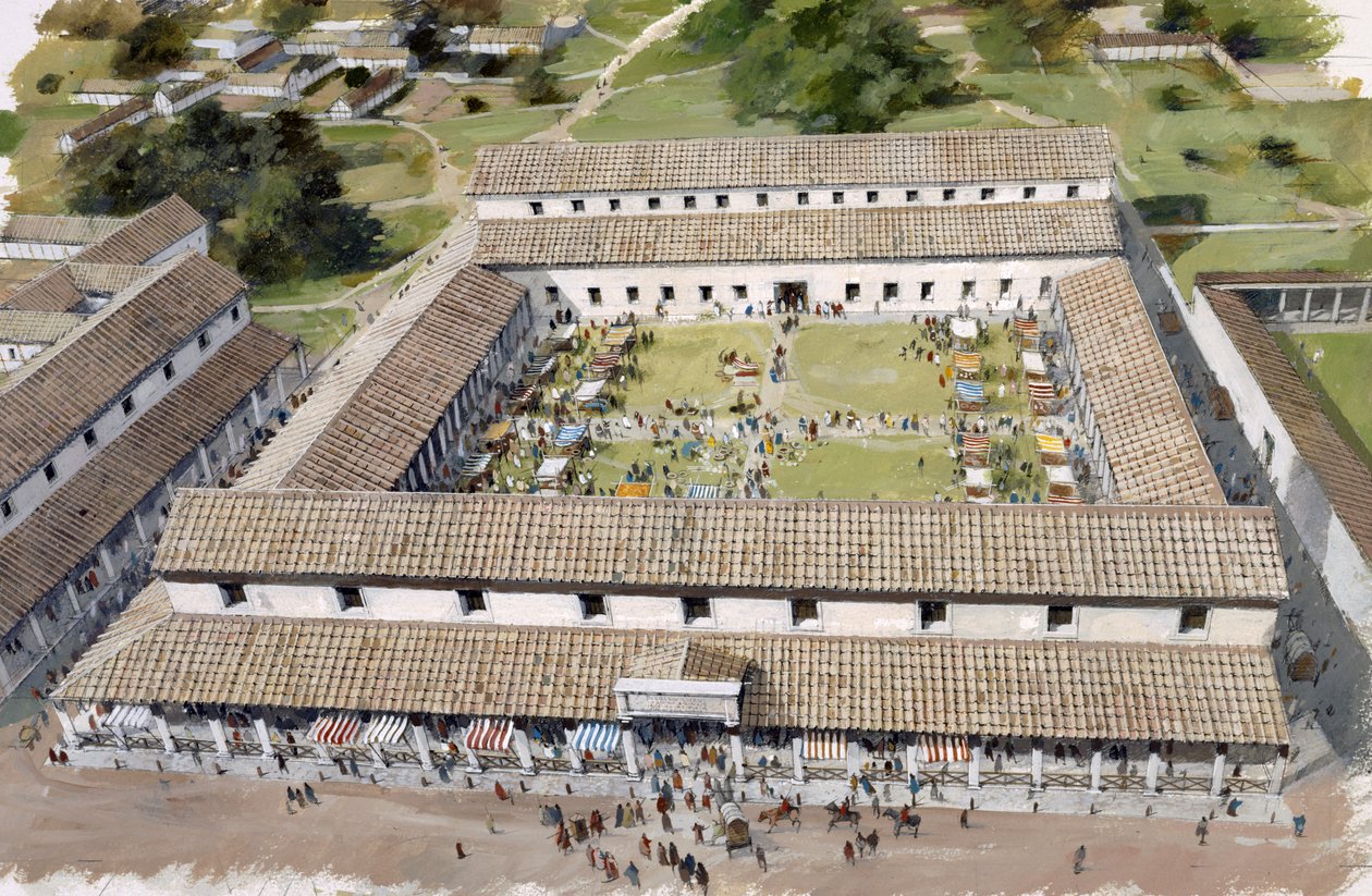 Forummet i Wroxeter af Ivan Lapper