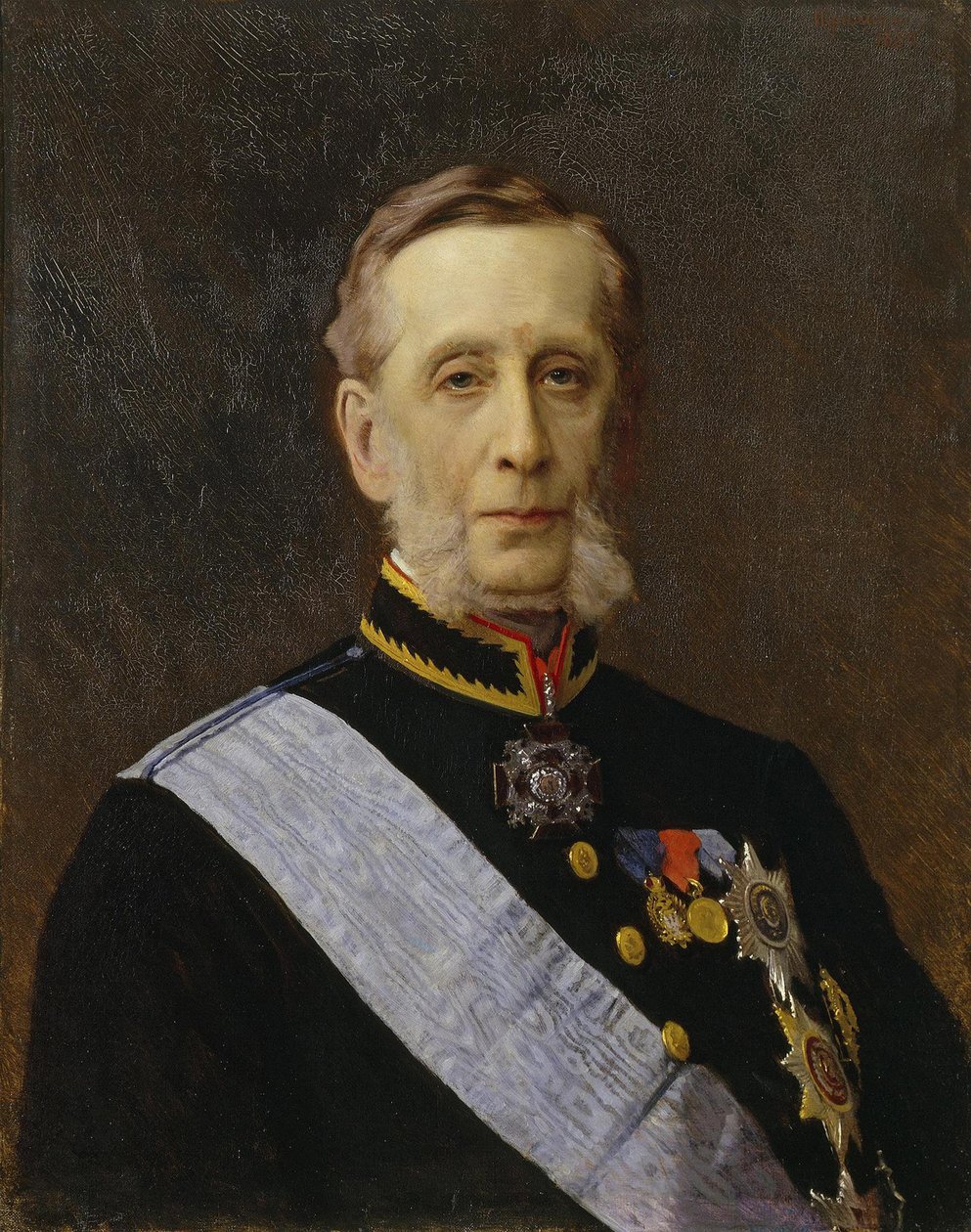 Portræt af grev Pyotr Alexandrovich Valuyev 1815-1890, 1880 af Ivan Nikolaevich Kramskoy