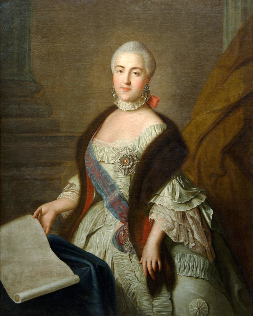 Catherine II som storhertuginde Ekaterina Alekseyevna