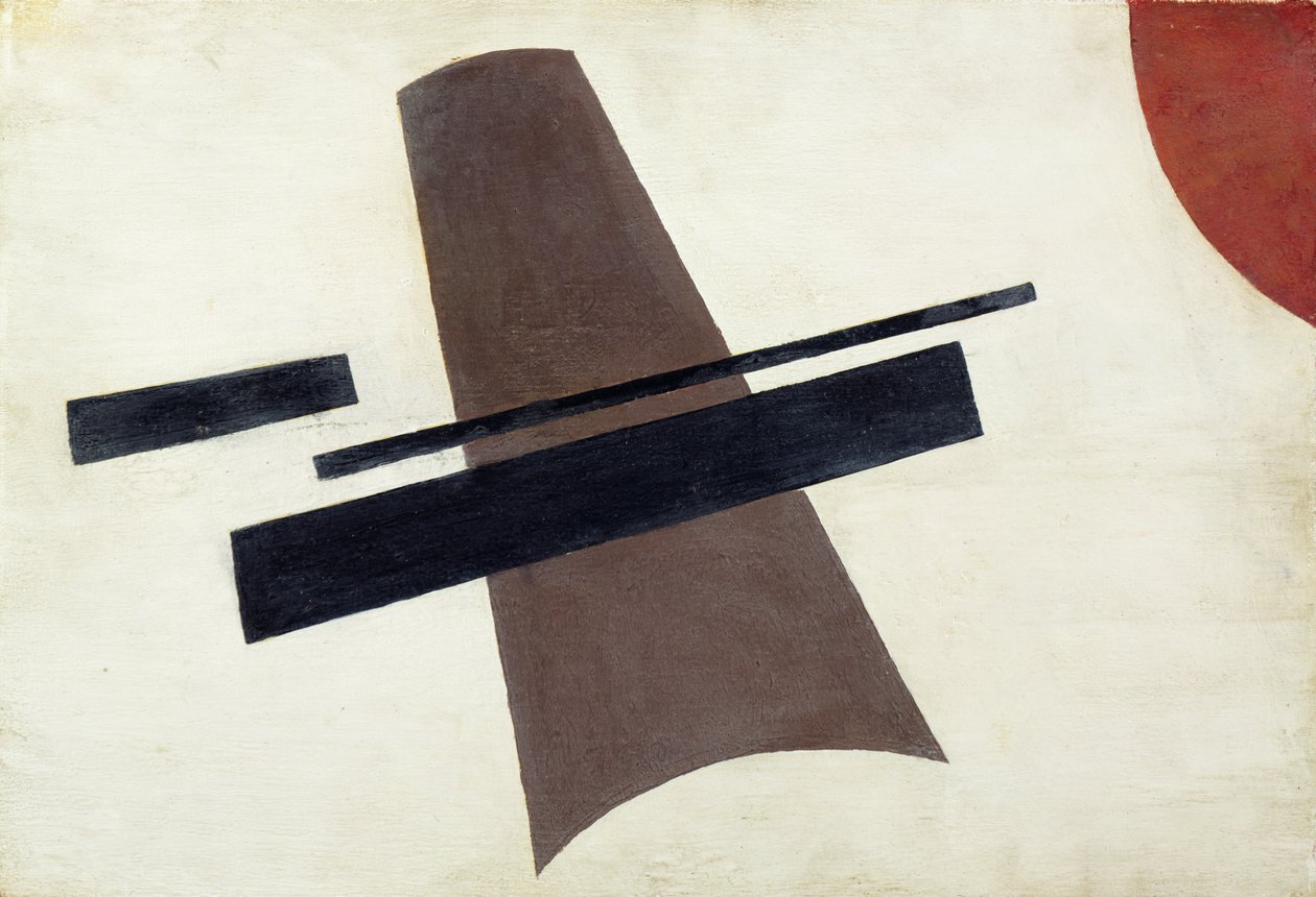 Suprematisme, 1916 af Ivan Vasilevich Kliun