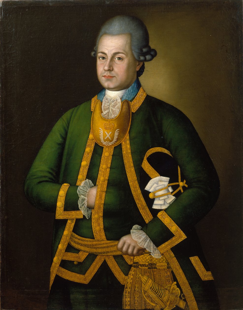 Portræt af Petr Ivanovich Nigotmortsev, 1774 af Ivan Vasilyev