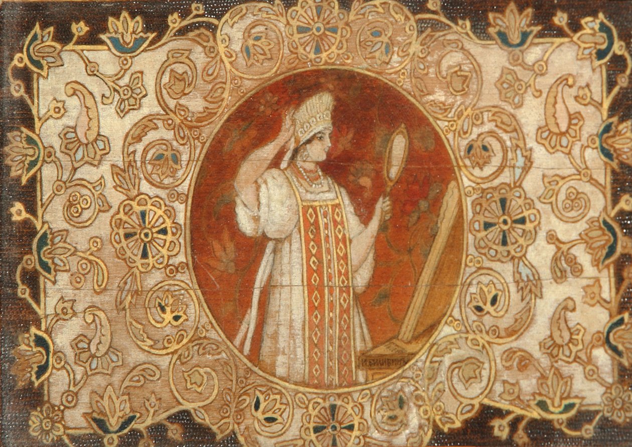 Spejl, spejl på væggen... af Ivan Yakovlevich Bilibin