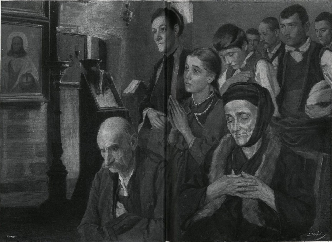 I den ortodokse kirke af Ivana Kobilca