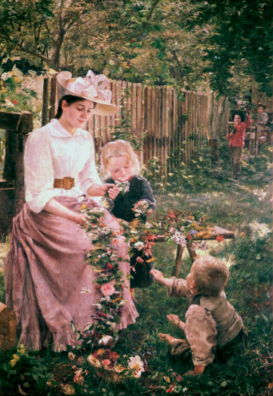 Sommer, c1889-1890 af Ivana Kobilca