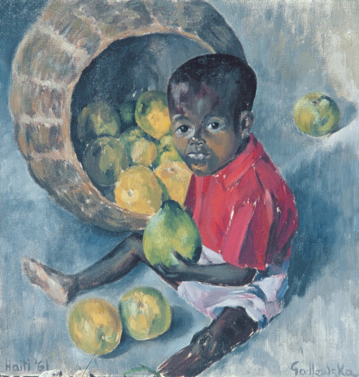 Fito, Abels tvillingesøn, Haiti, 1961 af Izabella Godlewska de Aranda