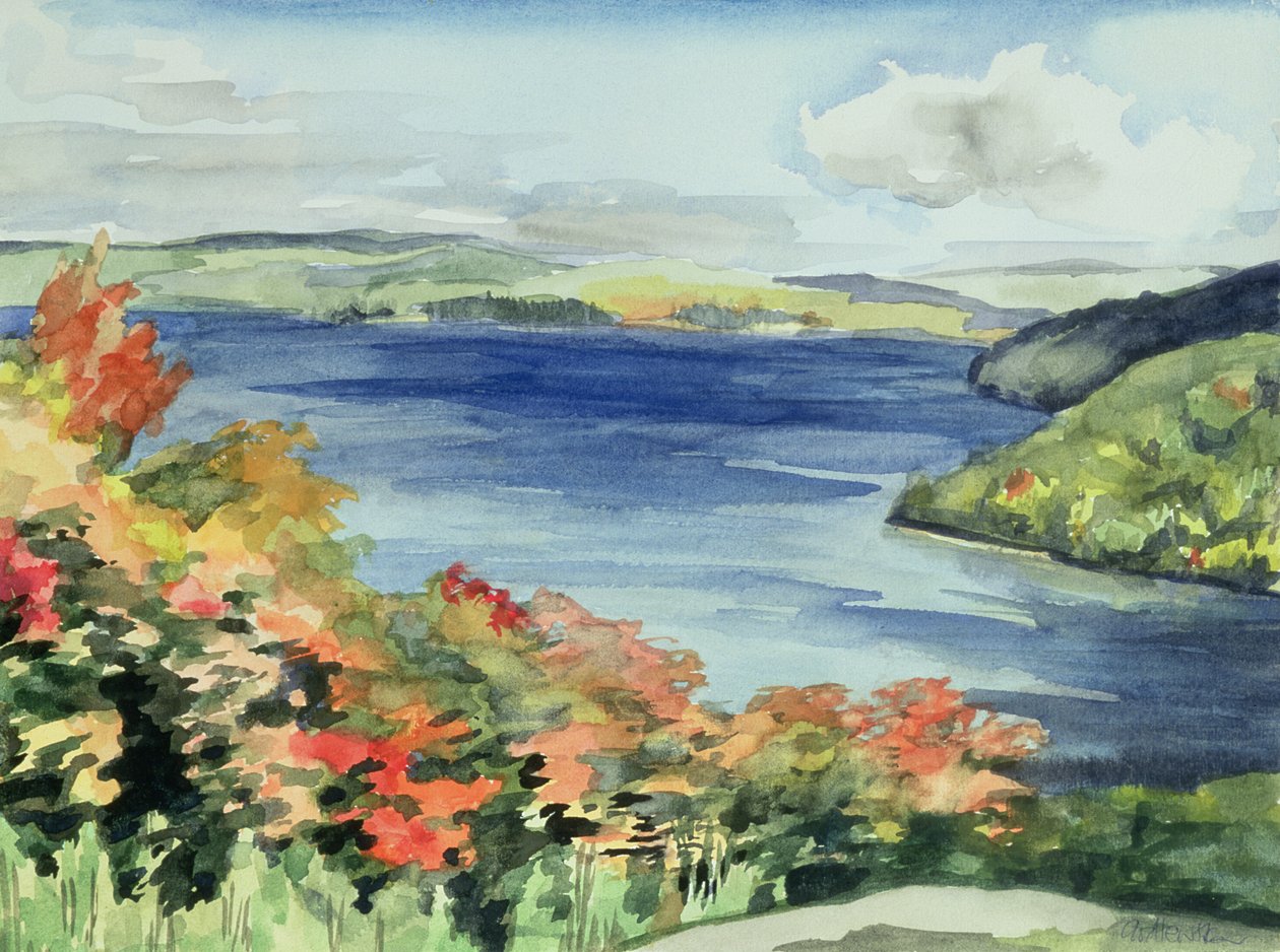 No.56 Lake Kaministikwia, Ontario, Canada (wc) af Izabella Godlewska de Aranda