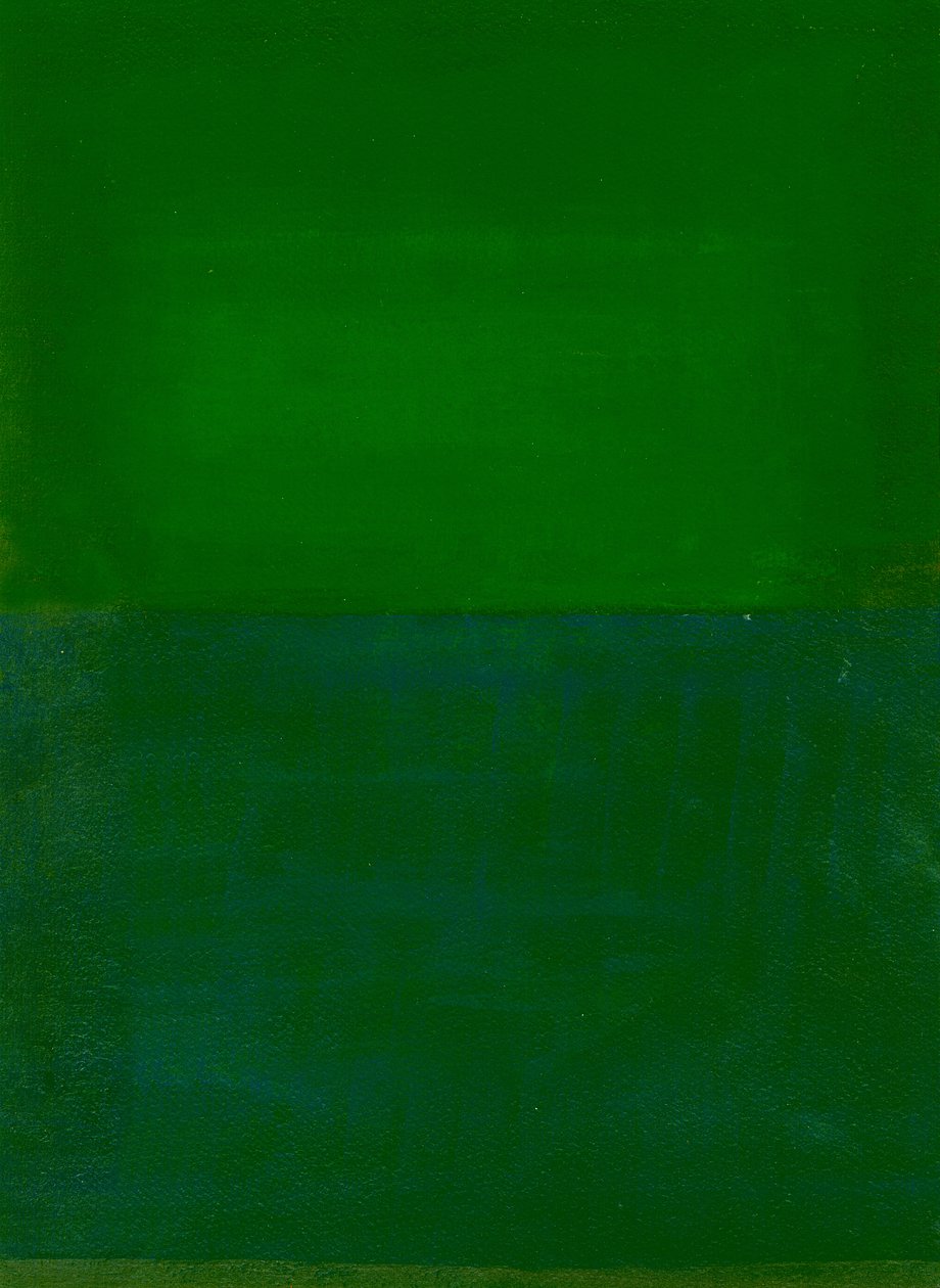 Rum, Tid, Bevægelse, Grøn, 2010 af Izabella Godlewska de Aranda