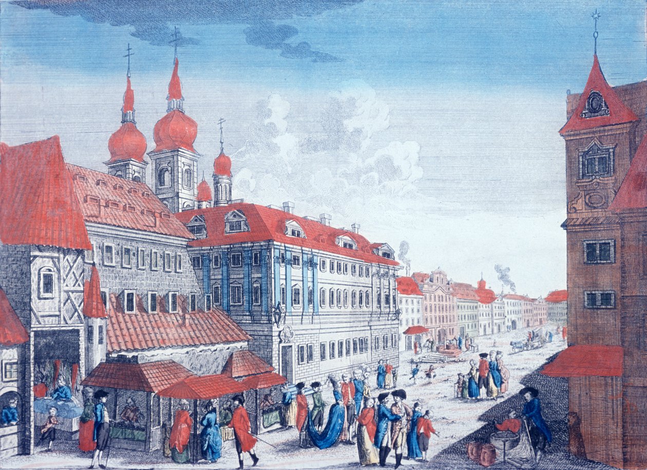 Teatre i Kotce Street, ca. 1800 af J. Carmine