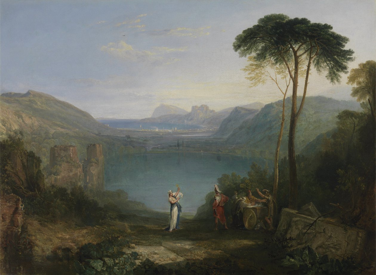 Aeneas og Cumaean Sybil af Joseph Mallord William Turner