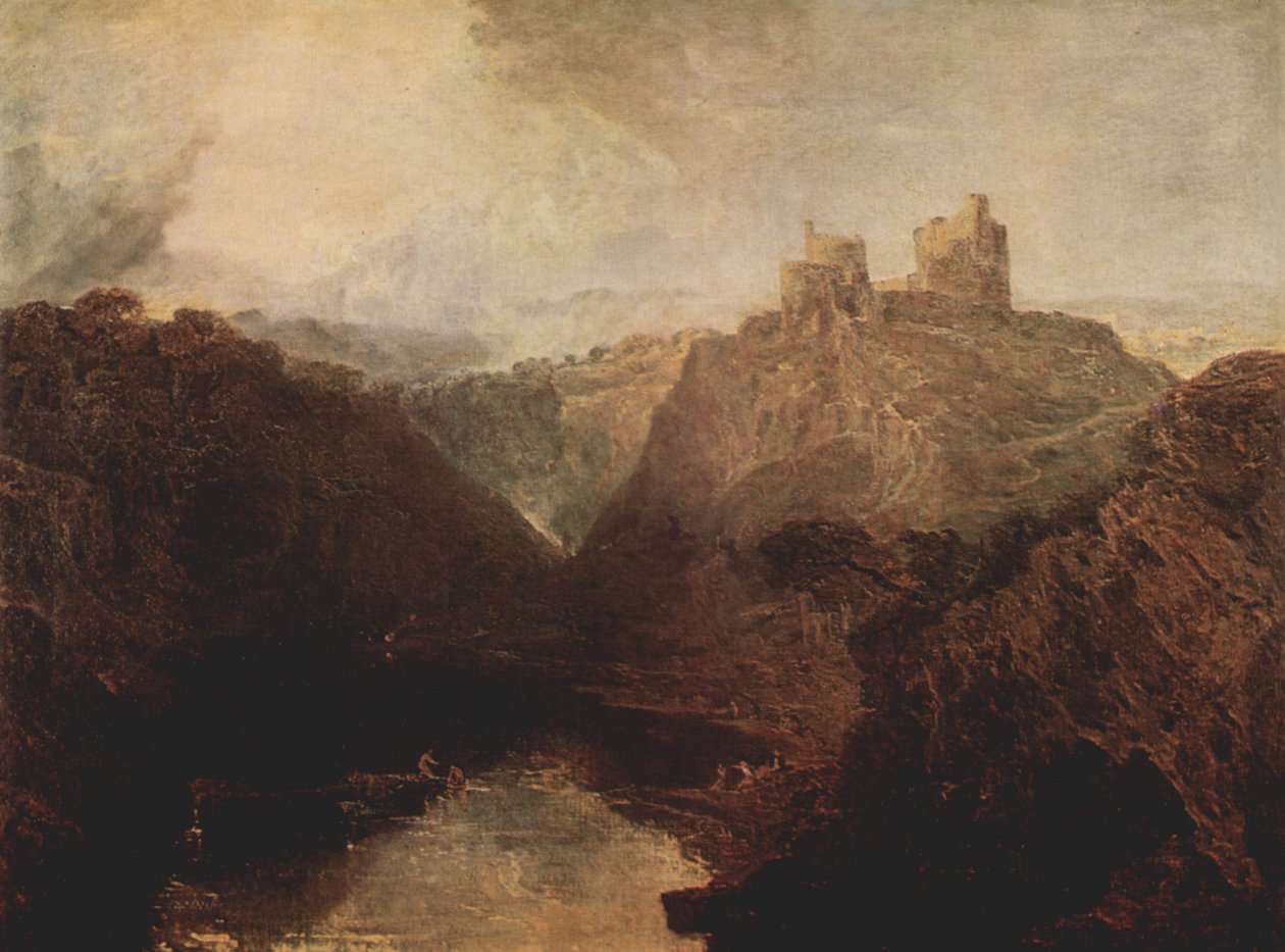 Kilgarran Castle på Twyvey af Joseph Mallord William Turner