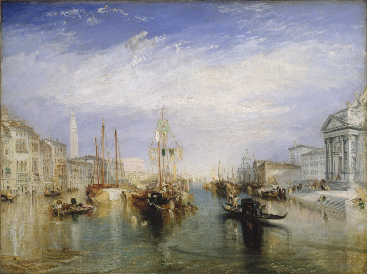 Canal Grande - Venedig af Joseph Mallord William Turner