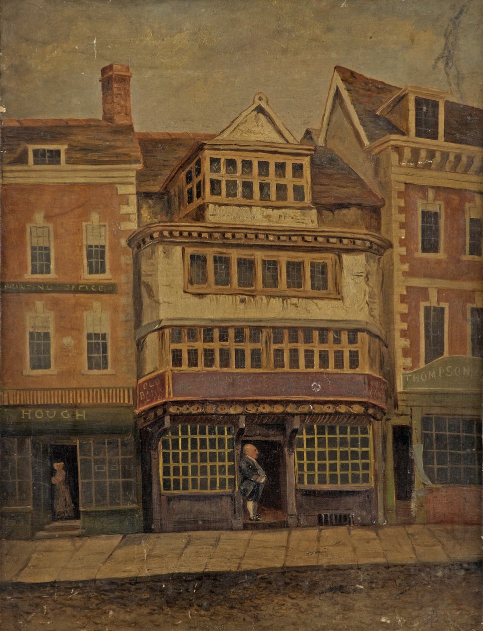 Gloucester Old Bank, 1828 af J. R. Orton