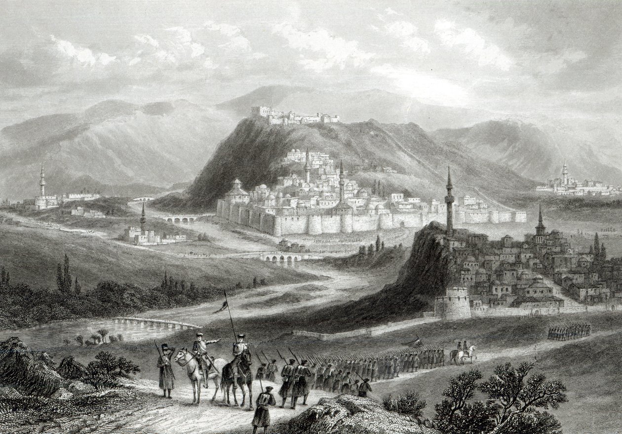 Kars, graveret af J. Godfrey, c.1860 af John Ramage