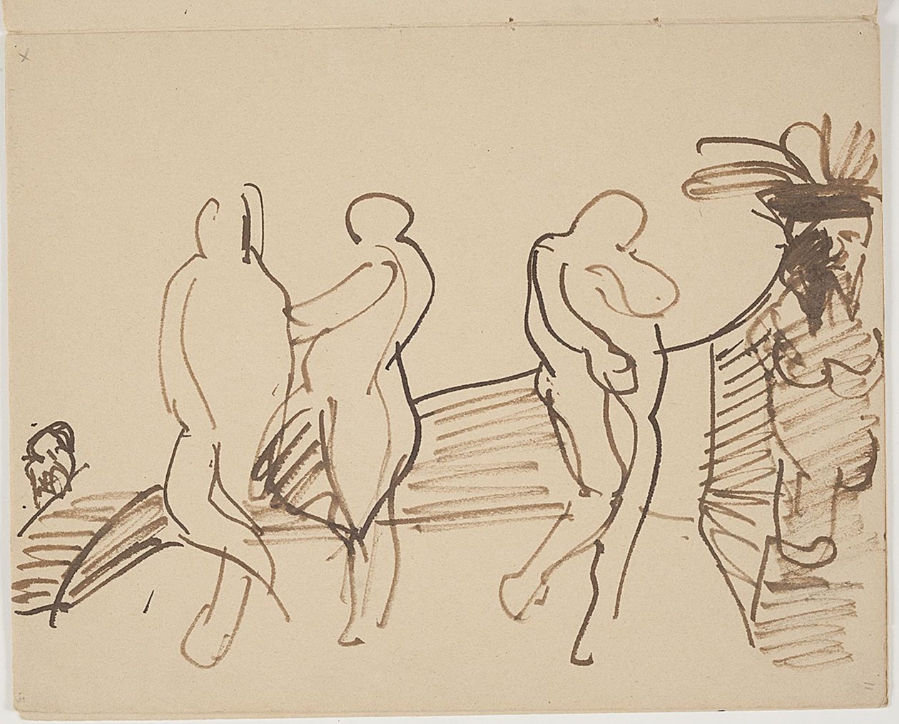 Figursammensætning II af J.A. Jerichau (II)