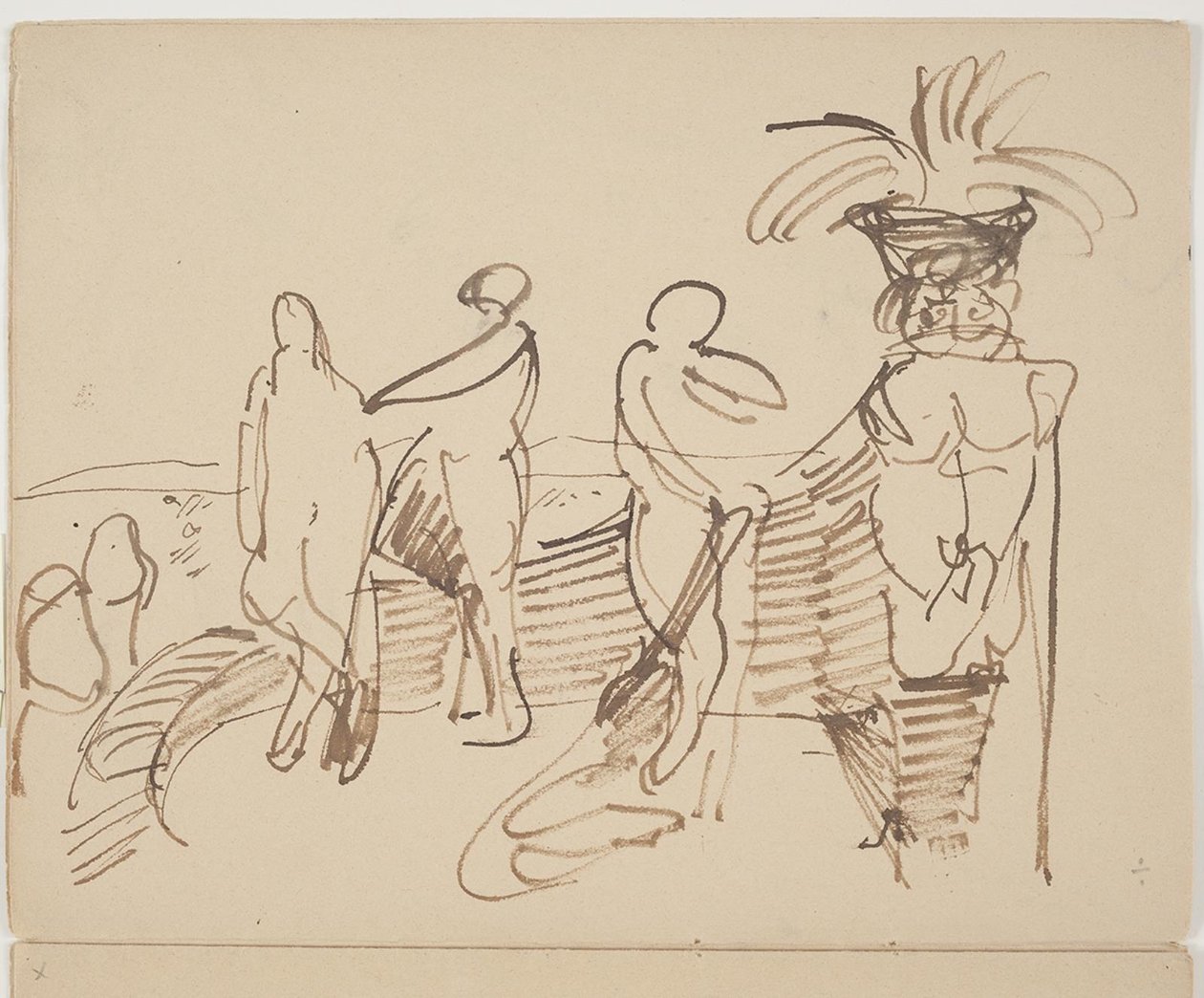 Figurkomposition I af J.A. Jerichau
