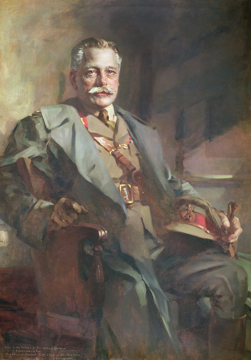 Feltmarskal jarl Haig af Bemersyde af J.B.A. Anderson