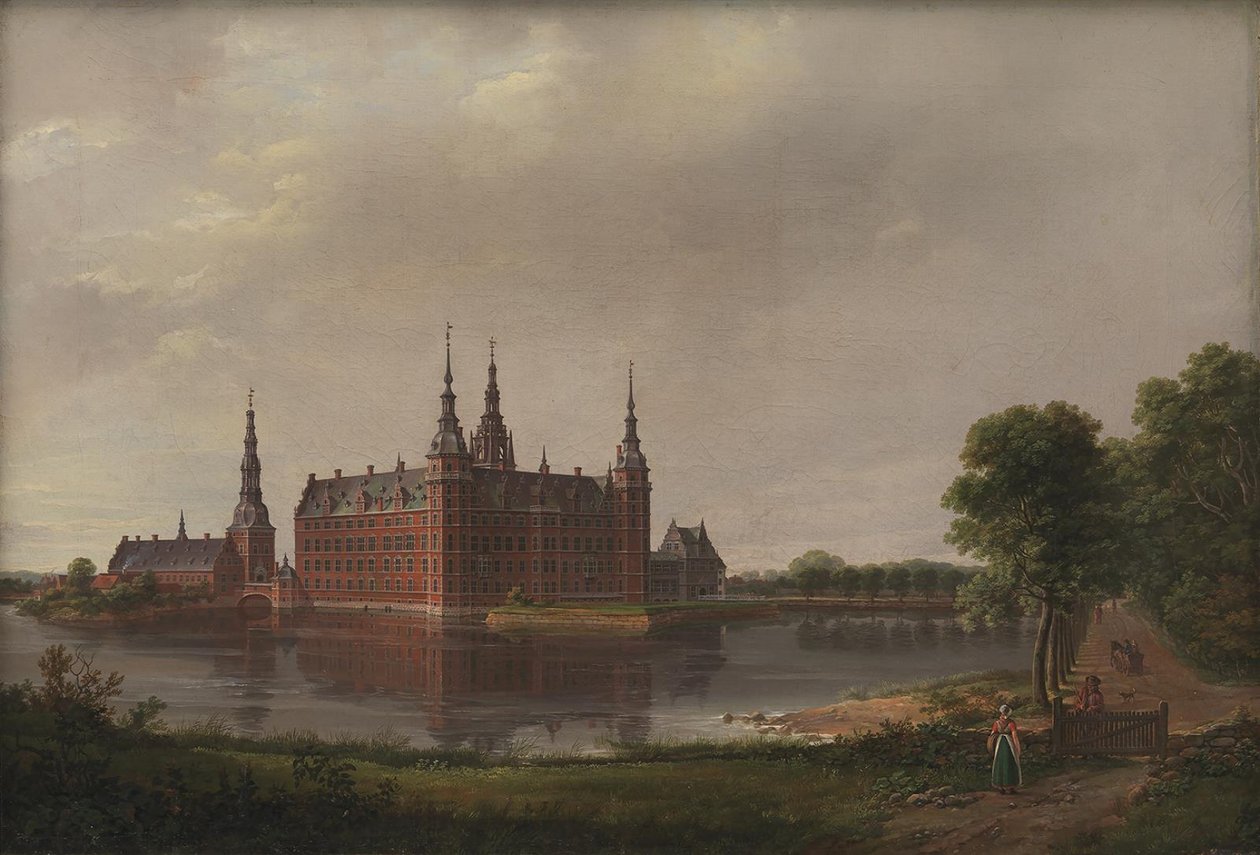 Frederiksborg Castle af Johan Christian Dahl