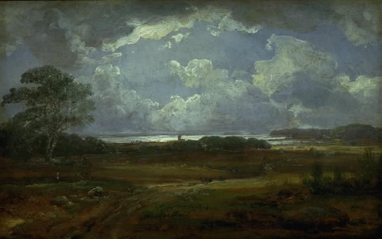 Udsigt mod Jungshoved af Johan Christian Dahl
