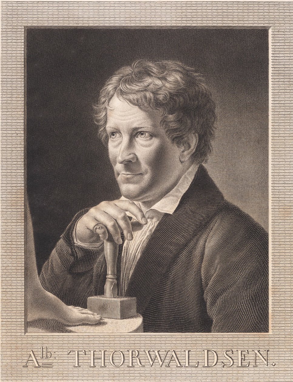 Alb. Thorvaldsen af J.F. Clemens