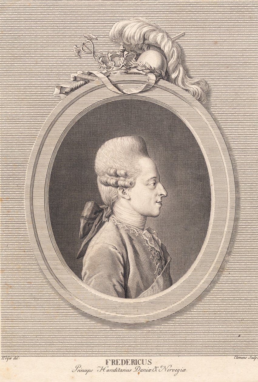 Arveprins Frederik af J.F. Clemens