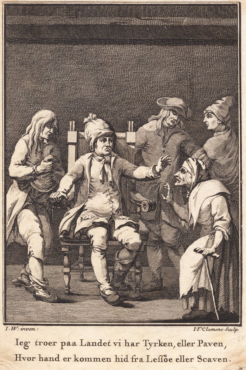 Gamle Gunnild forudser ulykker af J.F. Clemens