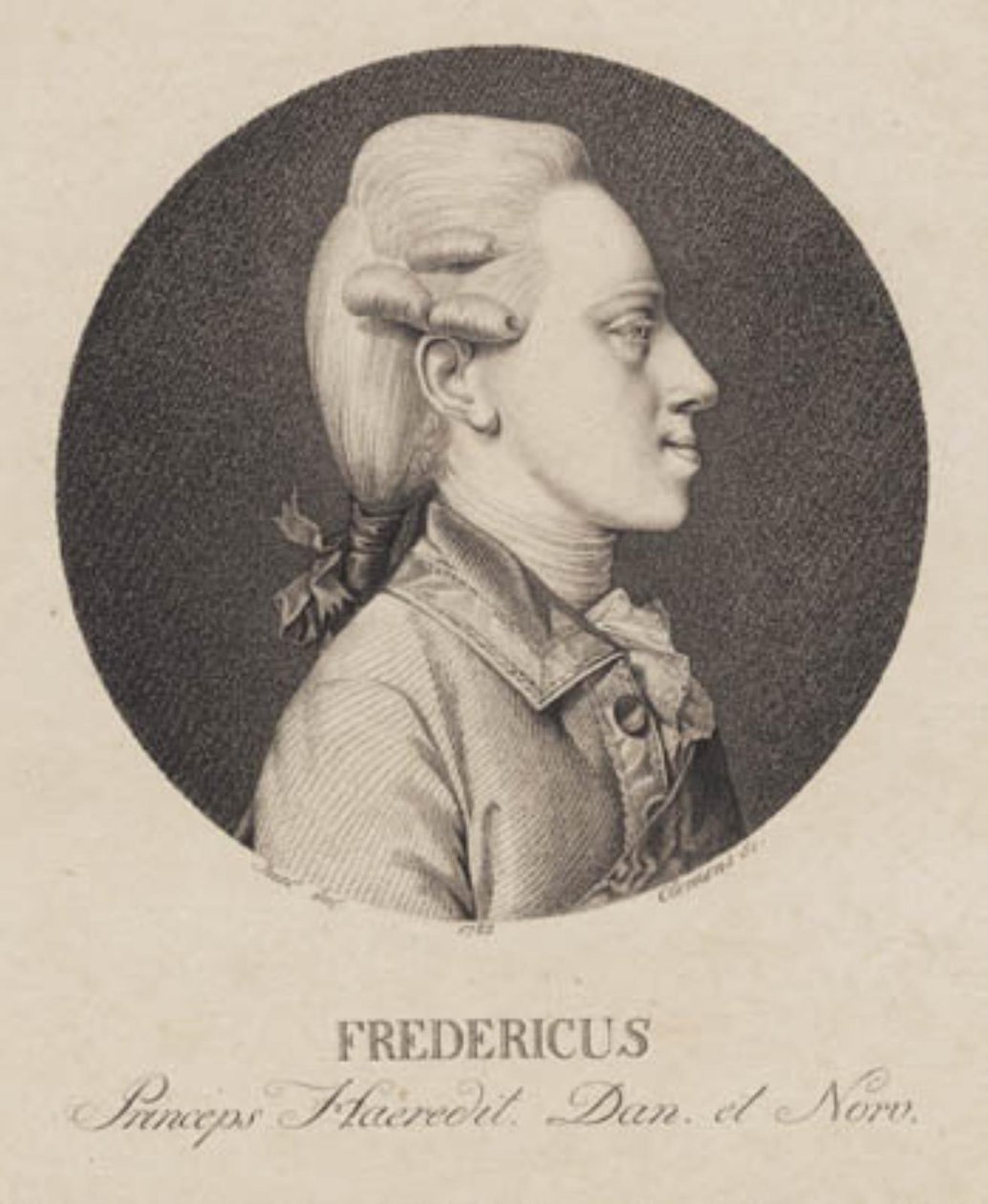 Kronprins Frederik (VI) af J.F. Clemens