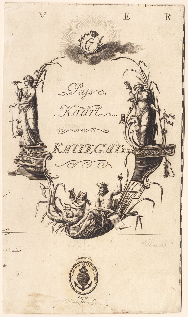"Giv kortet over Kattegatet" af J.F. Clemens
