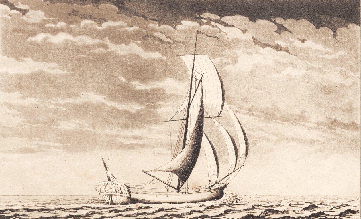 Suite af skibe. Kongejagt af J.F. Clemens