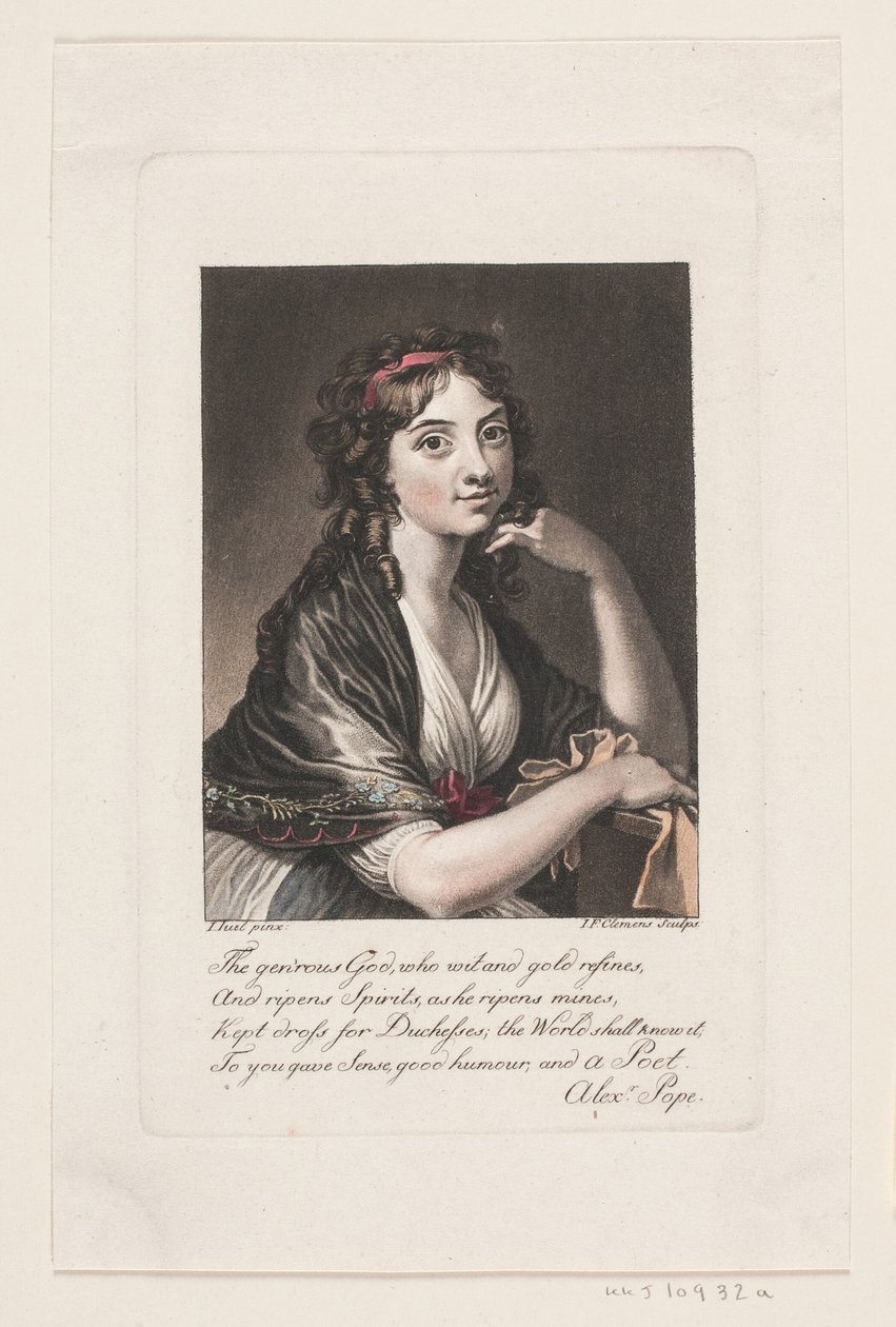 Thomasine Gyllembourg-Ehrensvärd af J.F. Clemens