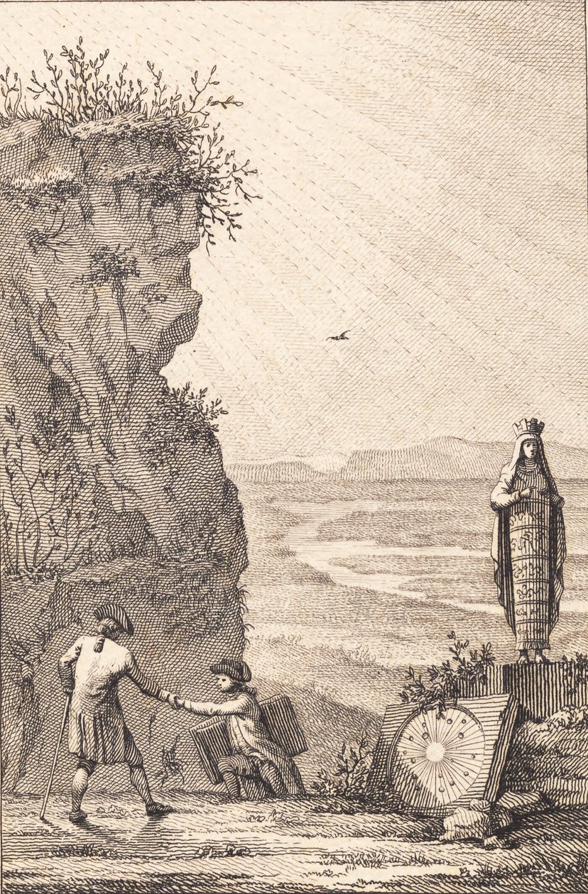 Titelkobber til Olavides af J.F. Clemens
