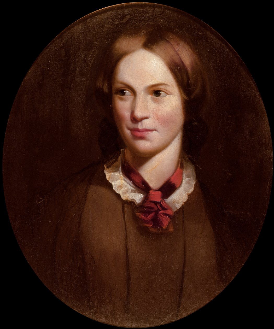 Portræt af Charlotte Bronte (1816-55) af J.H. Thompson