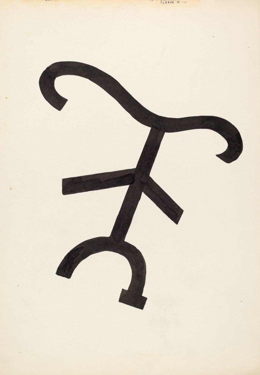 Kvægmærke, ca. 1936. af J.Henry Marley