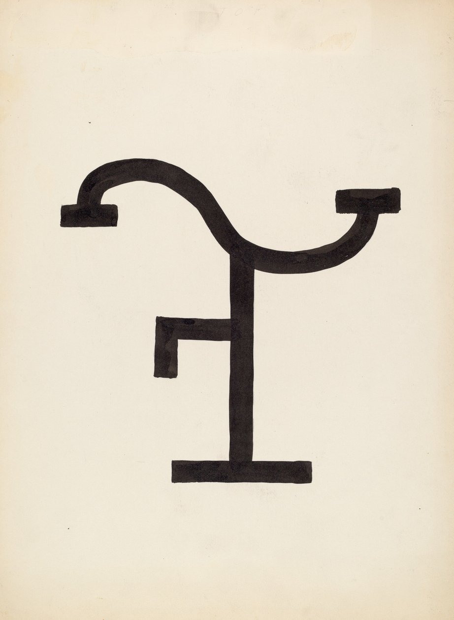 Kvægmærke, ca. 1936. af J.Henry Marley