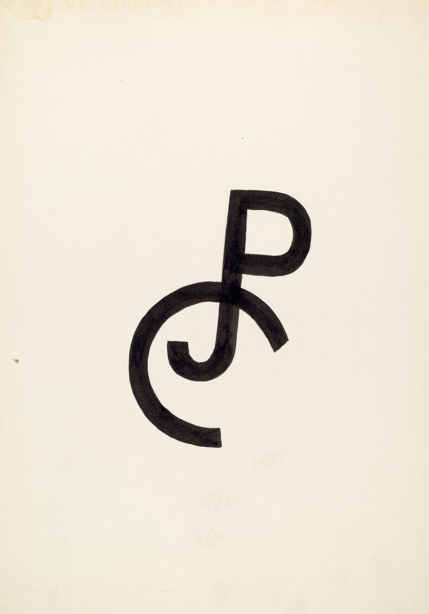 Kvægmærke, ca. 1936. af J.Henry Marley