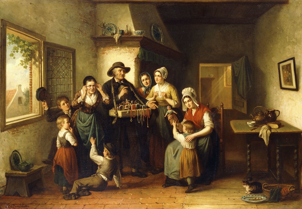 Kræmmerens varer, af J.J.M. Damschroeder