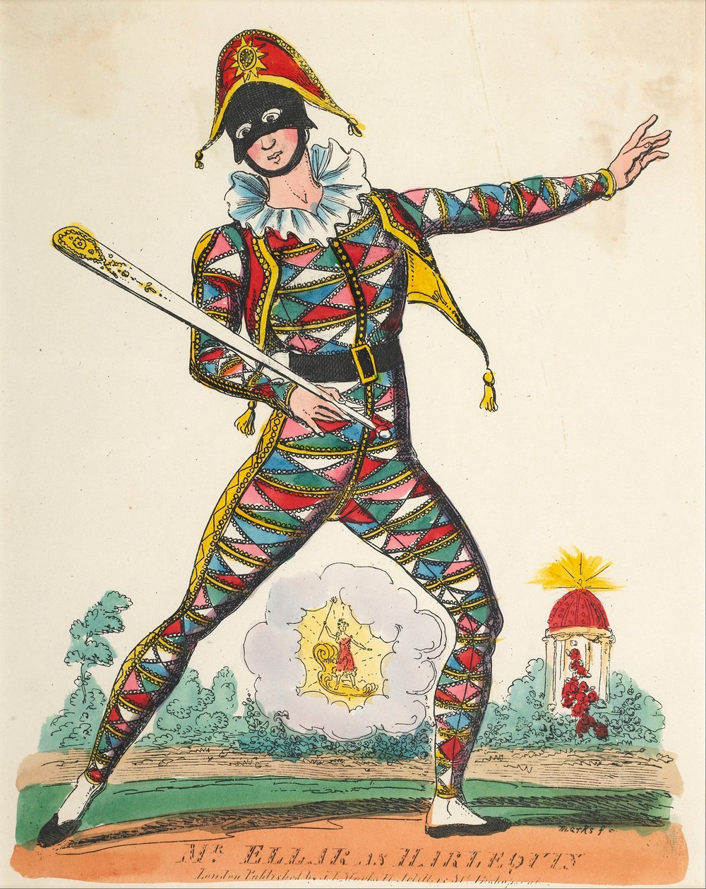 Ellar som Harlequin af J.L. Marks