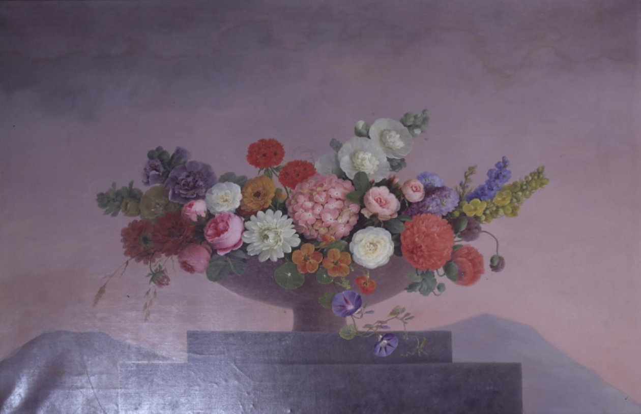 Blomster i en skål af J.L. Camradt