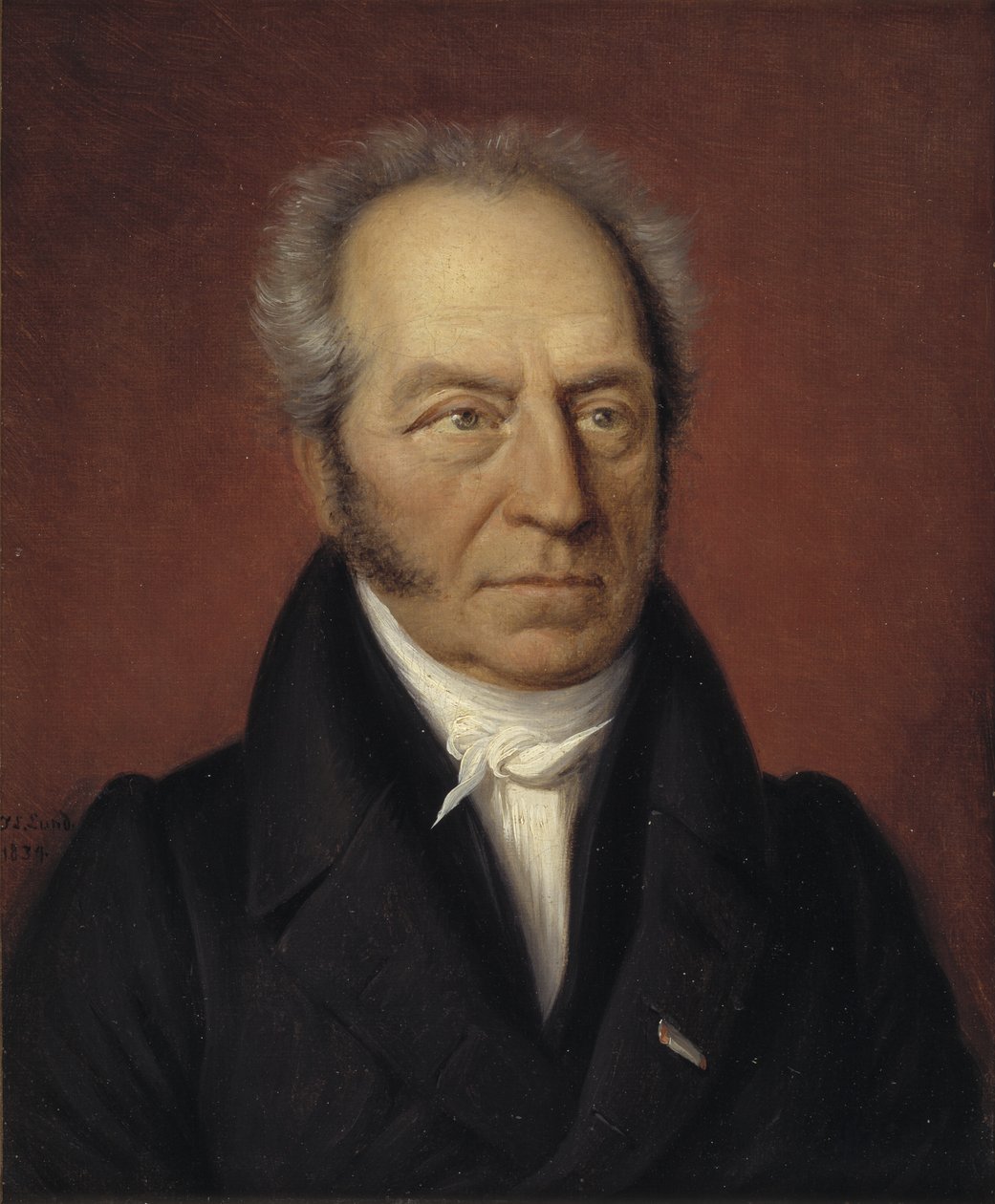 J.C. Spengler. Vagtmester for det kongelige kuriositeter af J.L. Lund