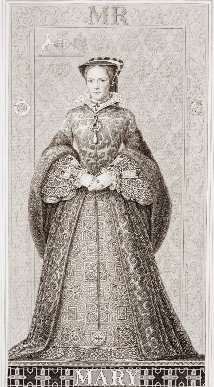 Queen Mary (1516-58) fra 