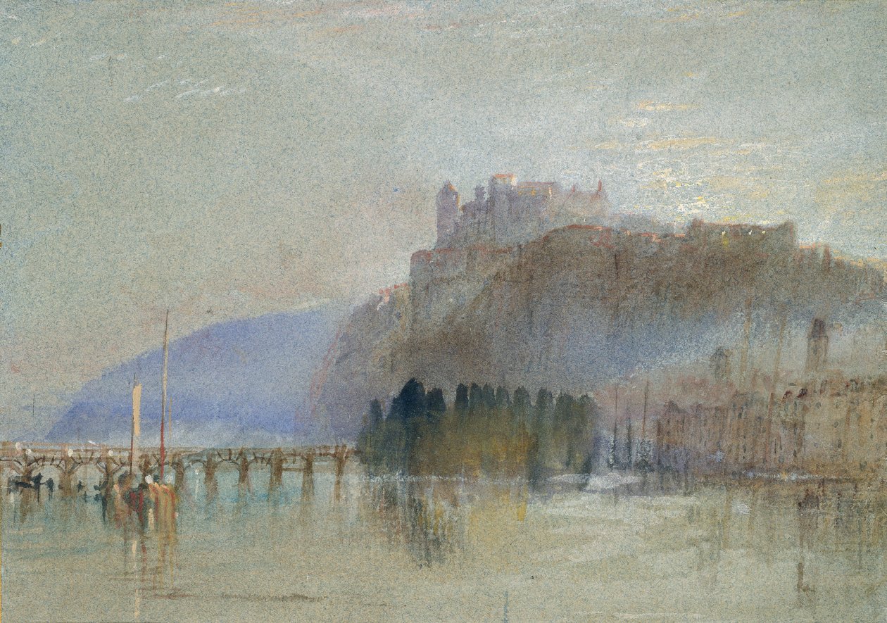 Amboise, c1830 af Joseph Mallord William Turner