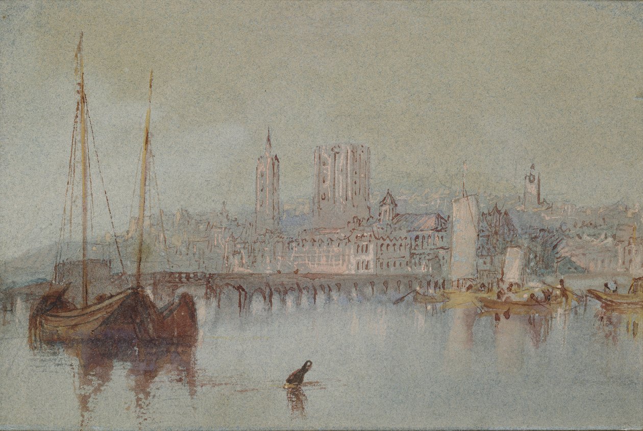 Beaugency, c1830 af Joseph Mallord William Turner