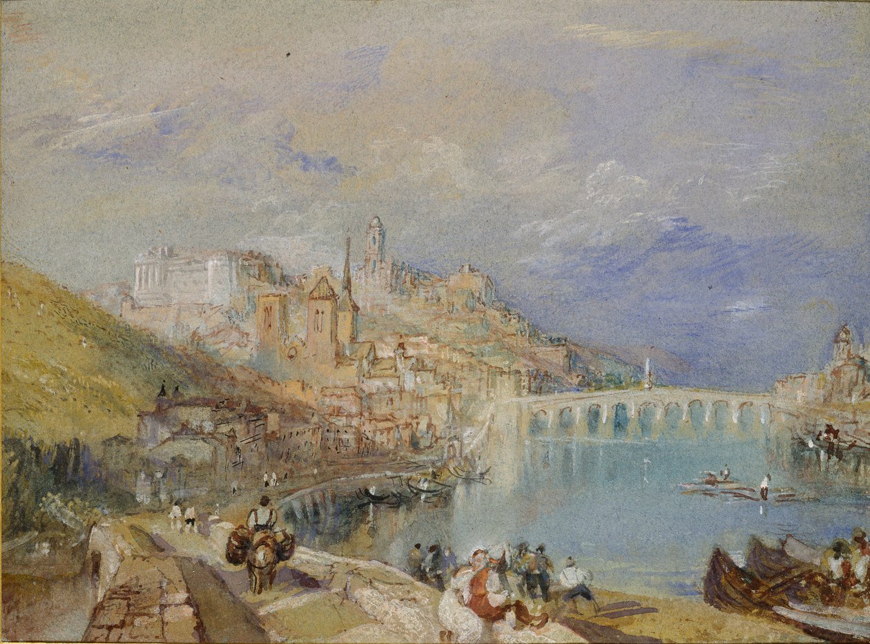 Blois, c1830 af Joseph Mallord William Turner