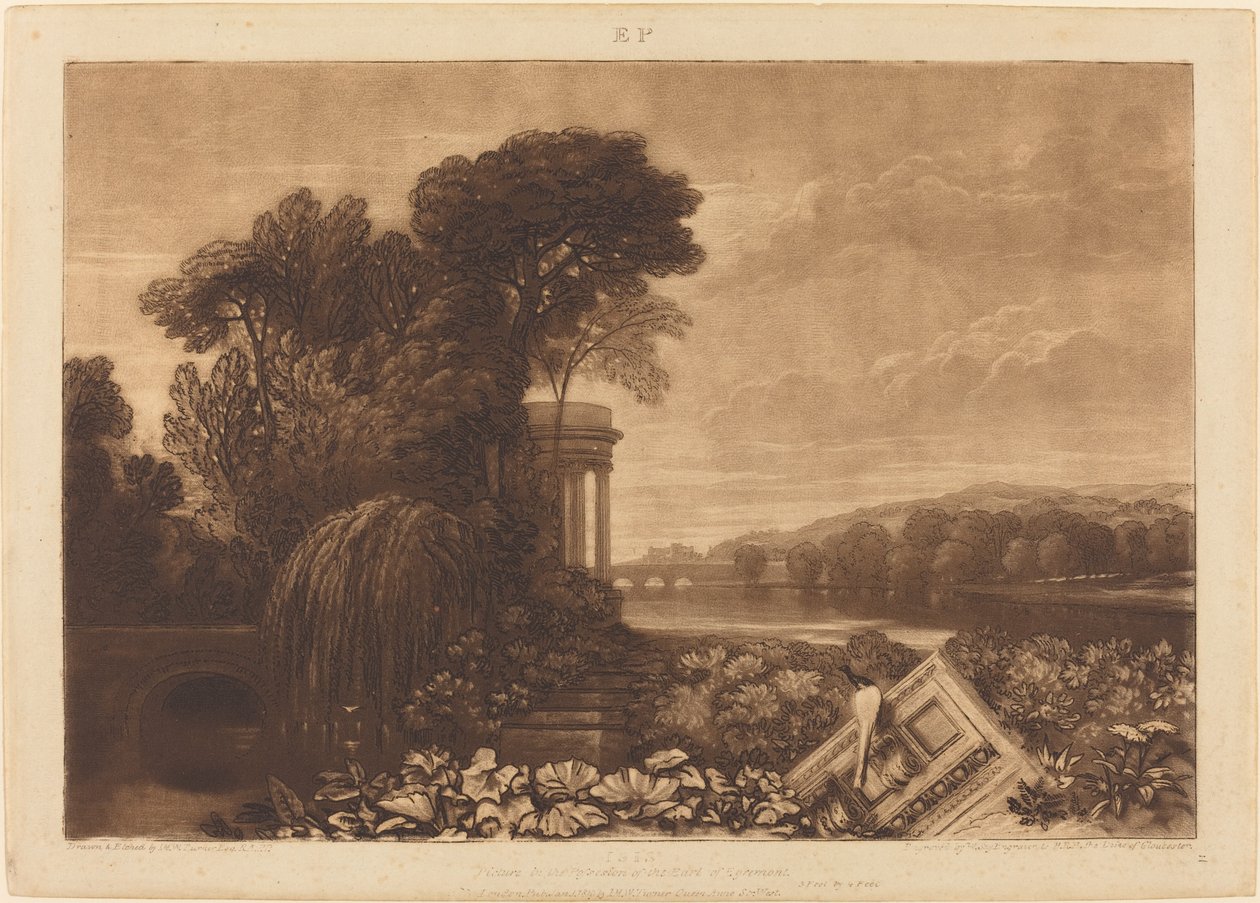 Isis, udgivet 1819. af Joseph Mallord William Turner