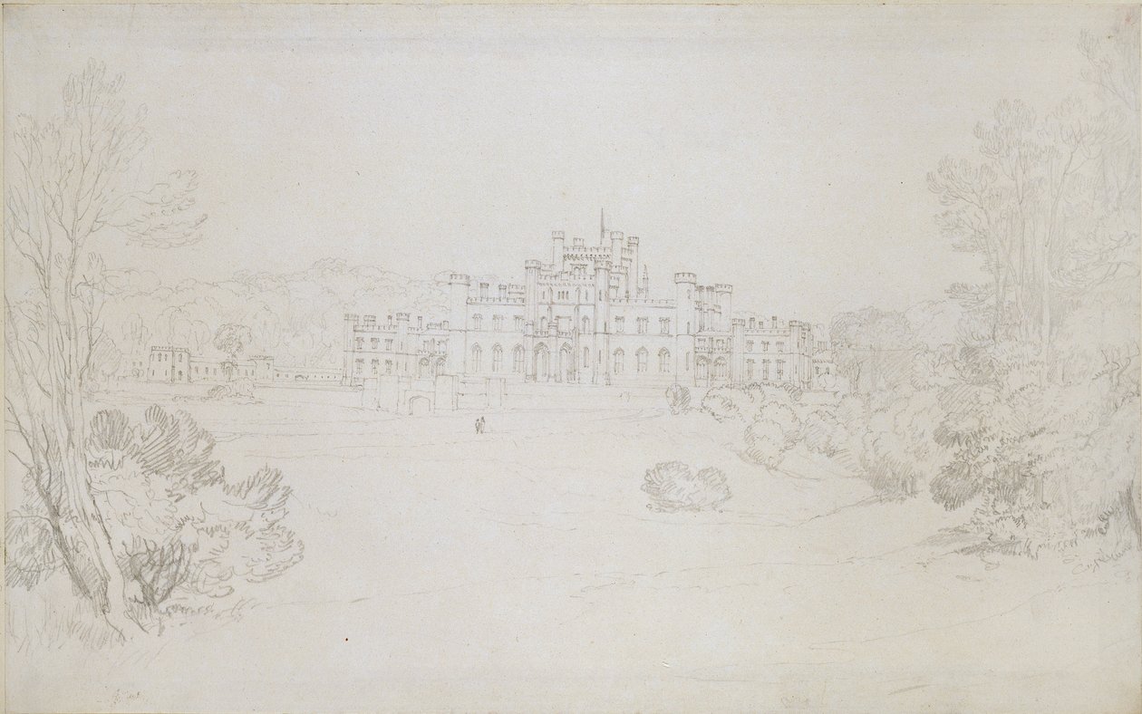 Lowther Castle, 1809 af Joseph Mallord William Turner