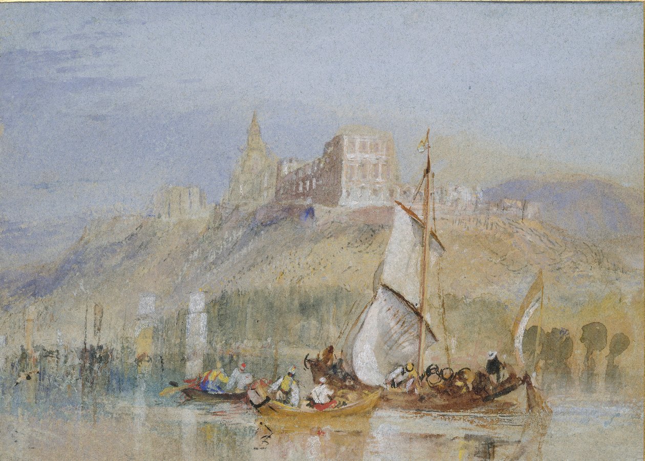 Montjean, c1830 af Joseph Mallord William Turner