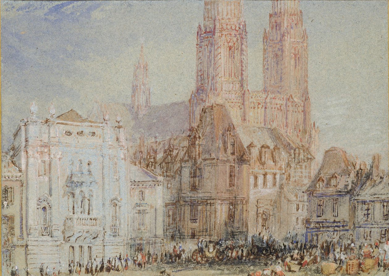 Orleans, c1830 af Joseph Mallord William Turner